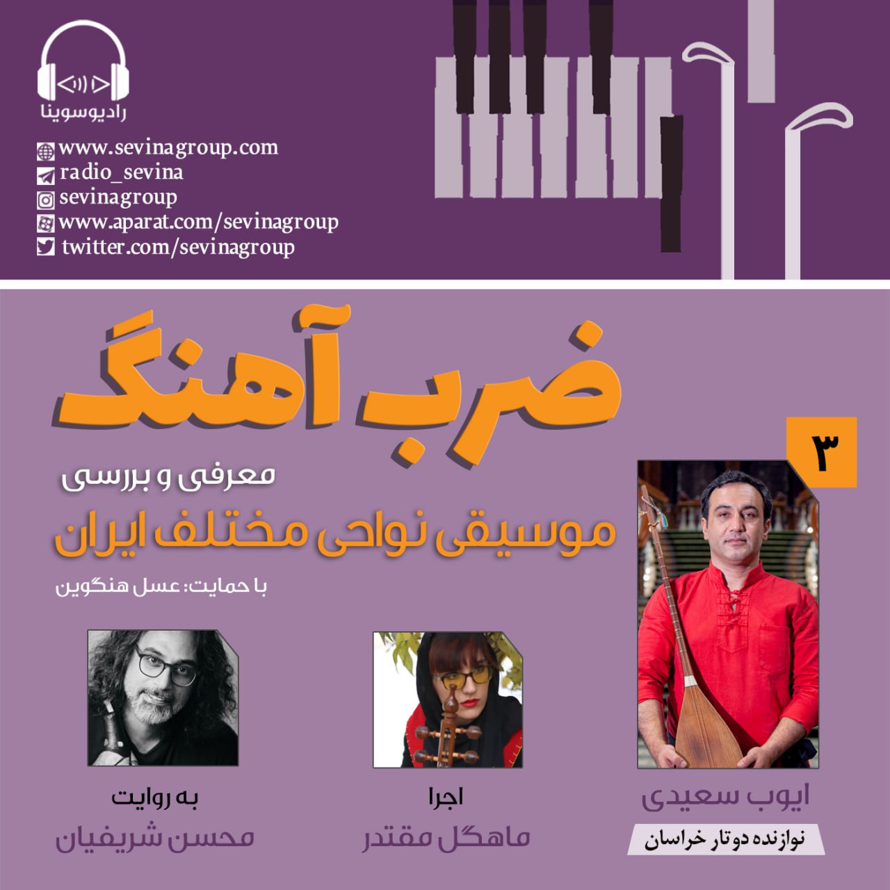 ضرب‌آهنگ، فصل ۳، اپیزود ۳۸، ایوب سعیدی